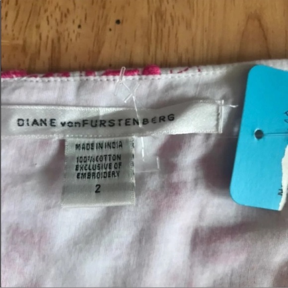 Diane Von Furstenberg Embroidery Floral Flare Skirt - Picture 4 of 4